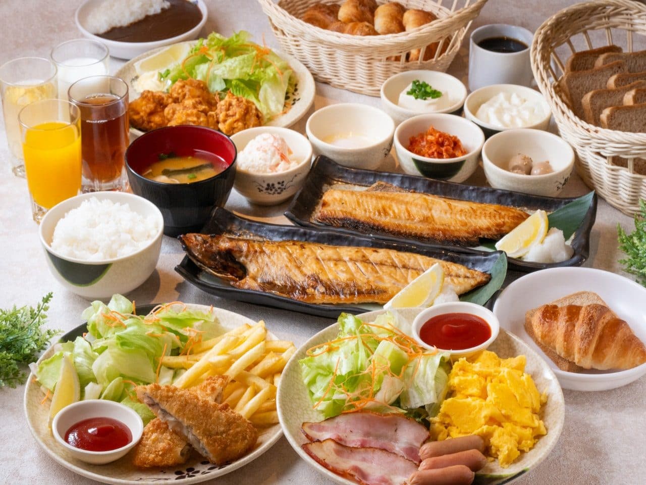 고르는 메인 조식
