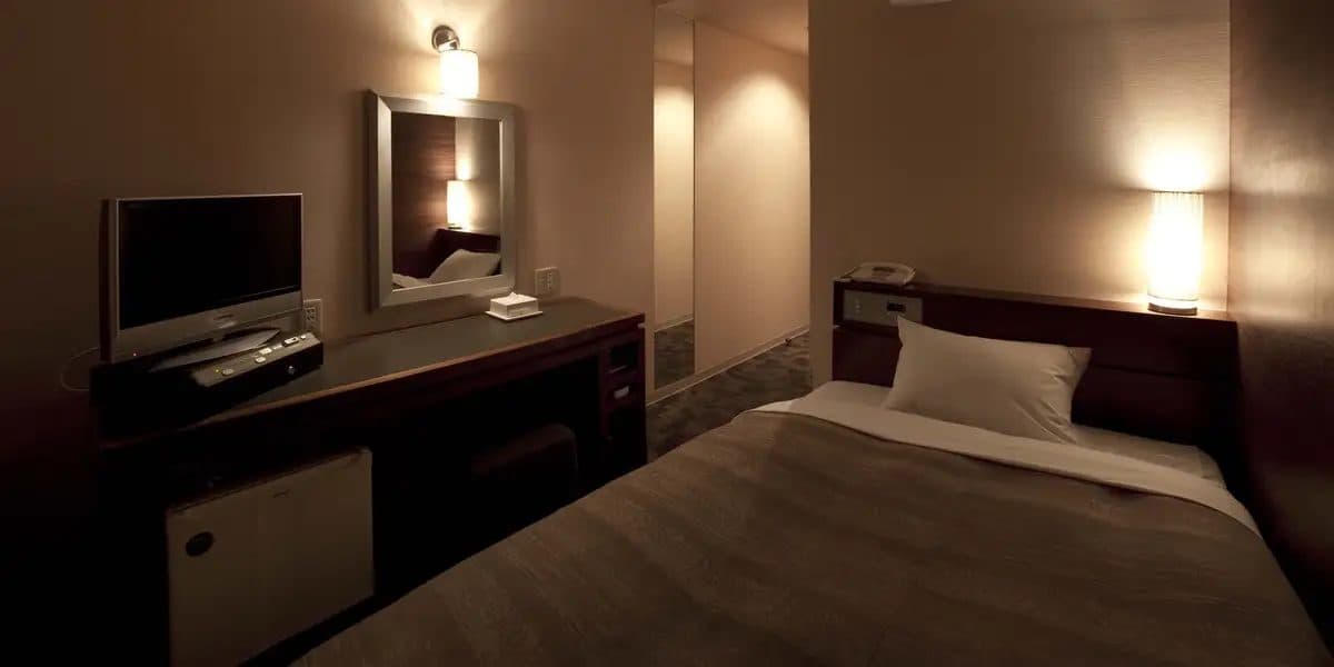 Semi-double beds throughout