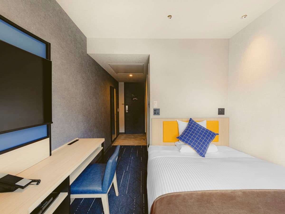 Renovated room features