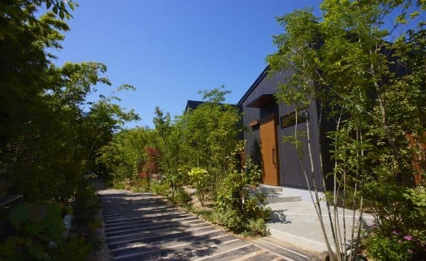 Seven detached villas