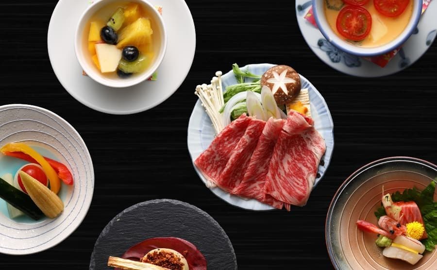 Seasonal kaiseki dinners
