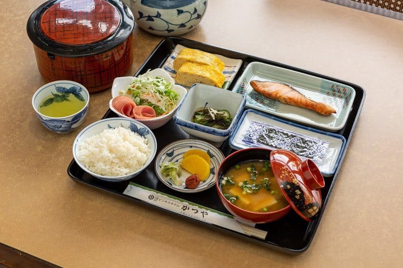 Katsuya's Japanese breakfast
