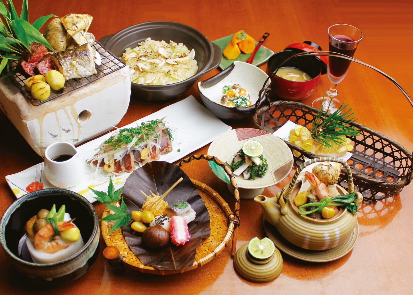 Kaiseki by a 30-year chef