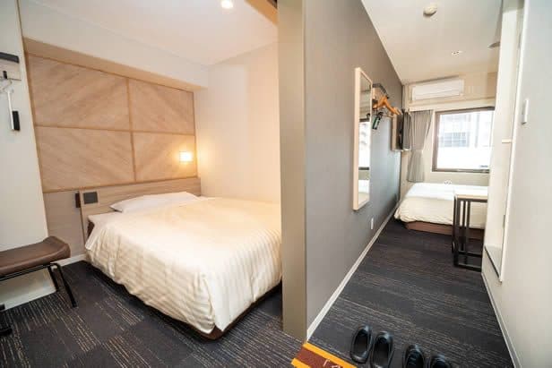Separate twin room