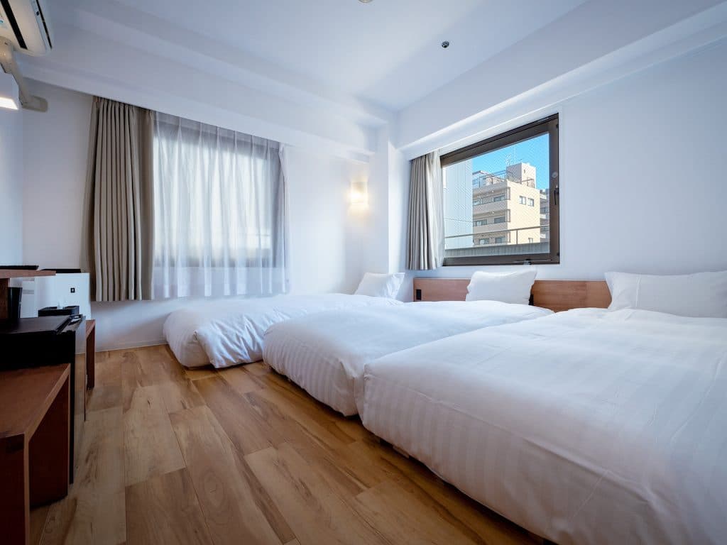Rooms for 3-4 guests