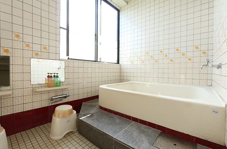 Separate large baths