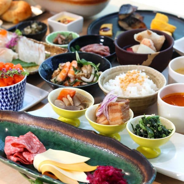 교토 반찬 조식 뷔페