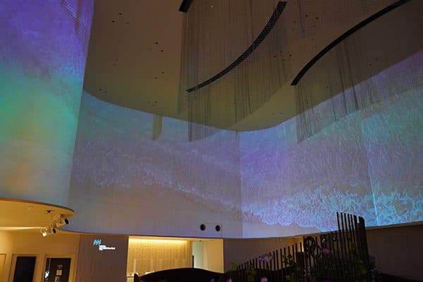 로비 360도 프로젝션 매핑