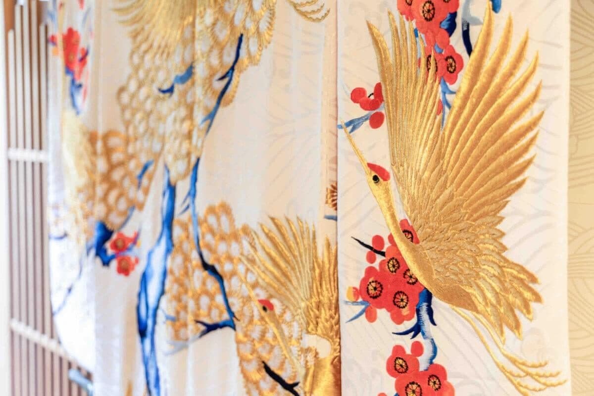 Wedding kimono experience