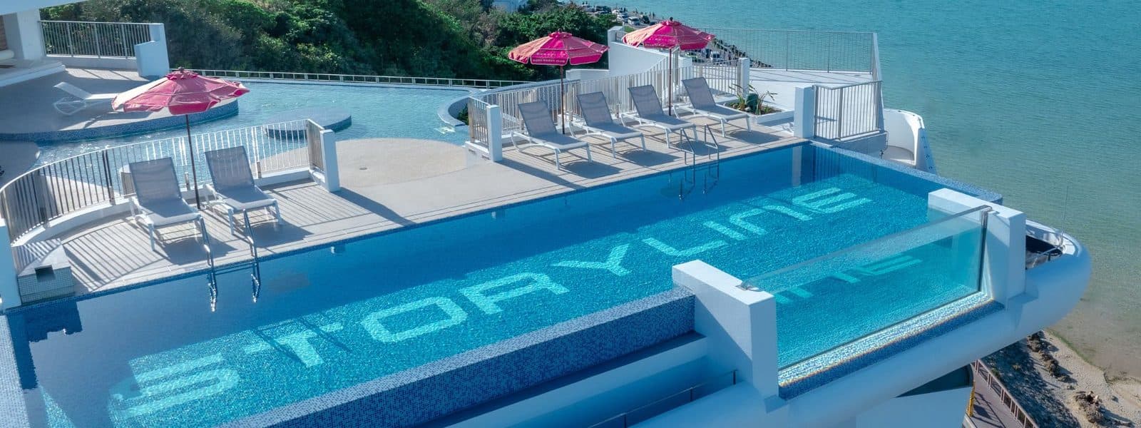 Rooftop infinity pool
