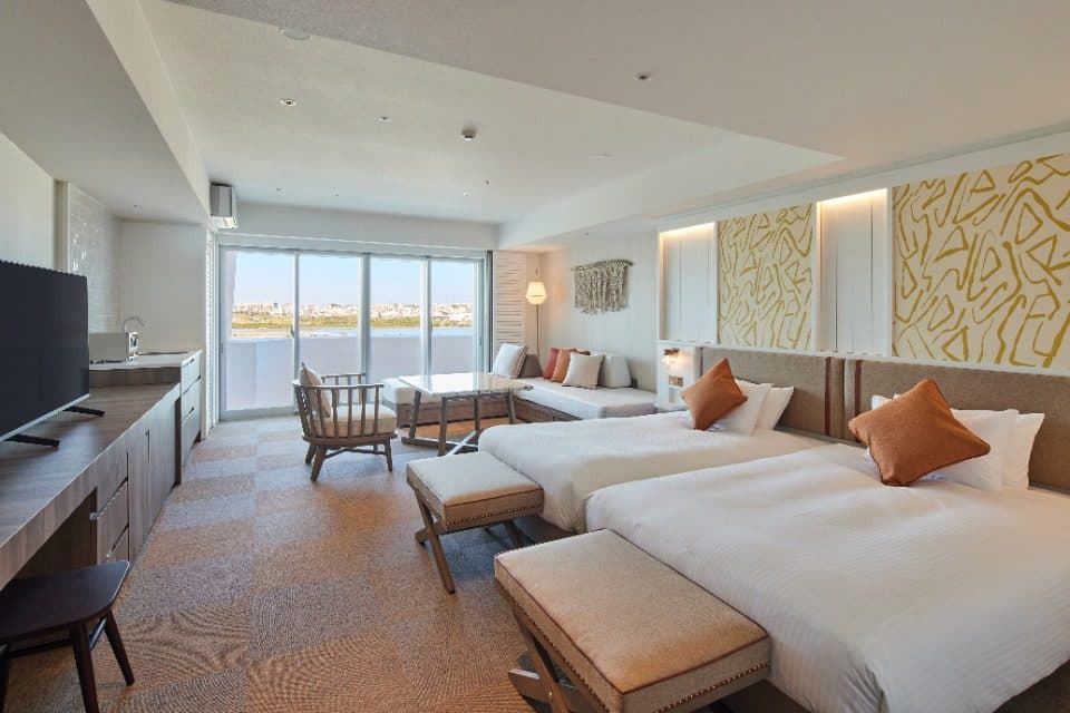 Sea views from every room