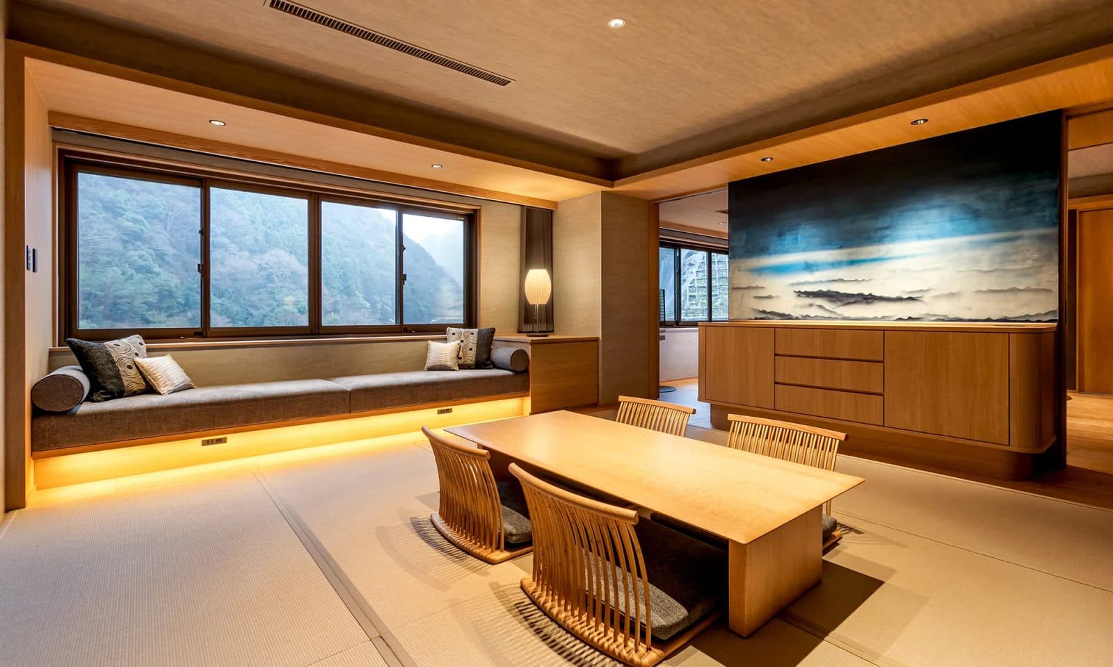 Semi-suite with sauna