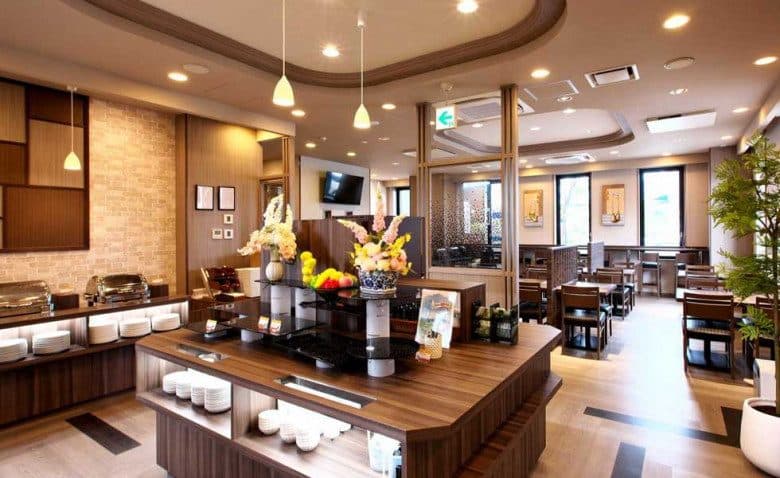 Free breakfast buffet