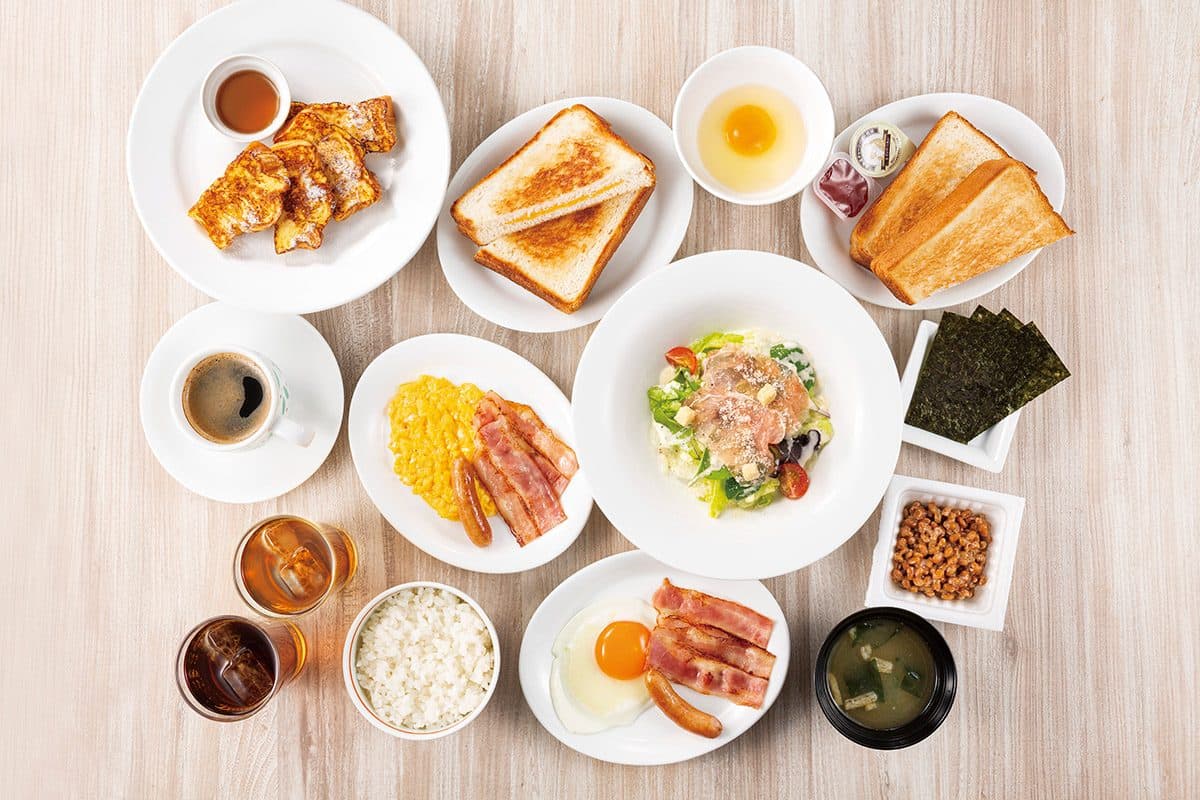 Choice of breakfast set