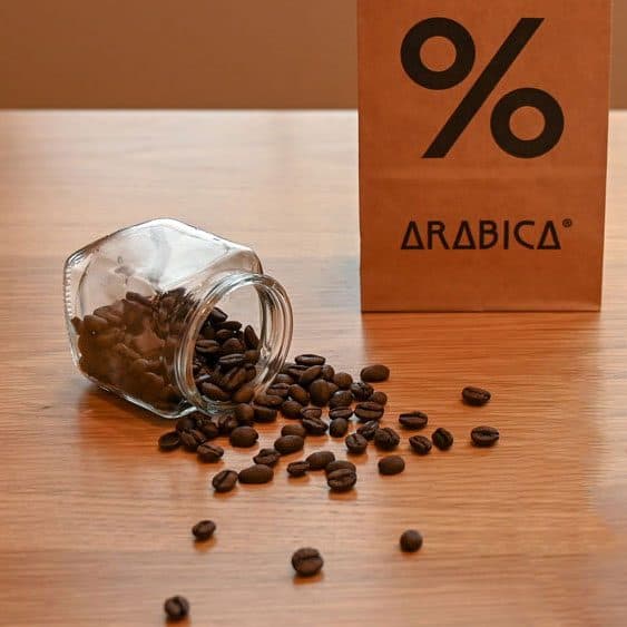 Fresh-ground in-room coffee