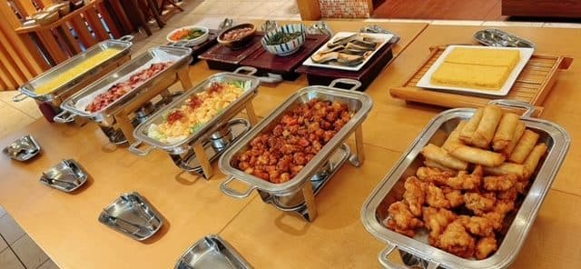 시가 식재료 조식 뷔페