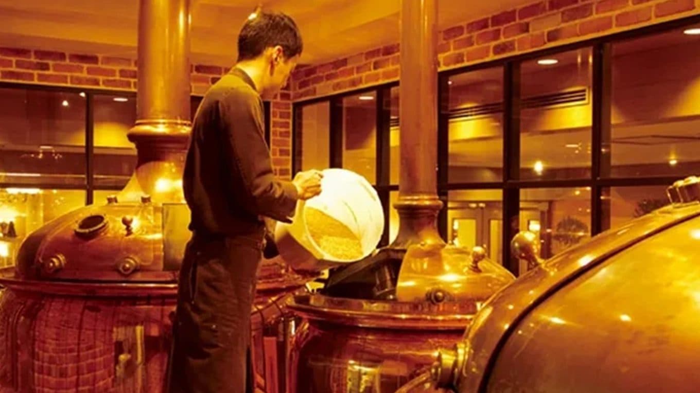 In-house brewery