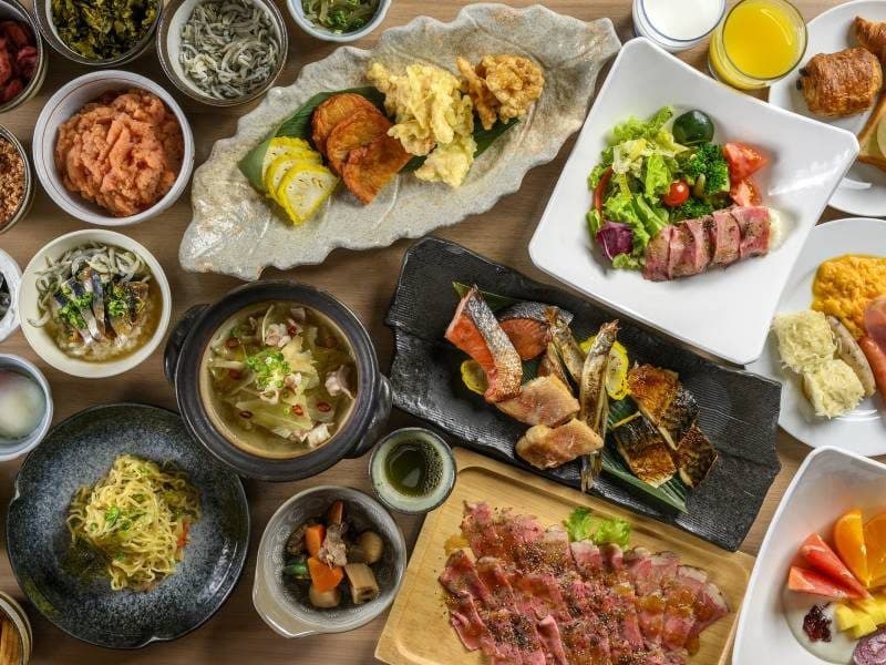 규슈 명물 조식 뷔페