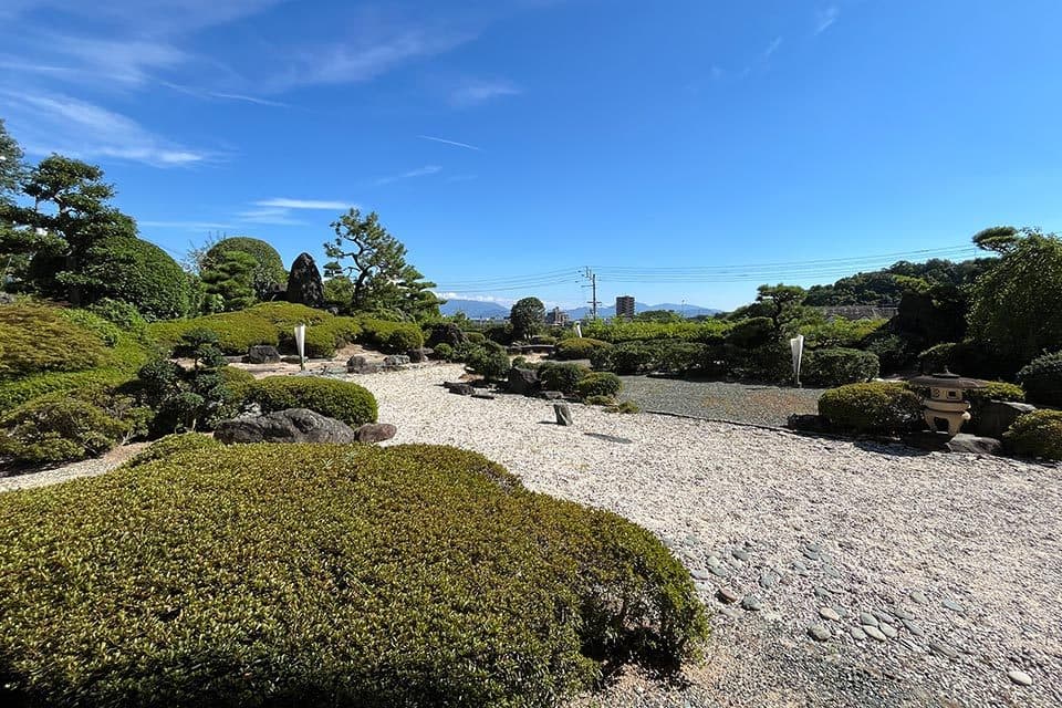 枯山水日式庭园