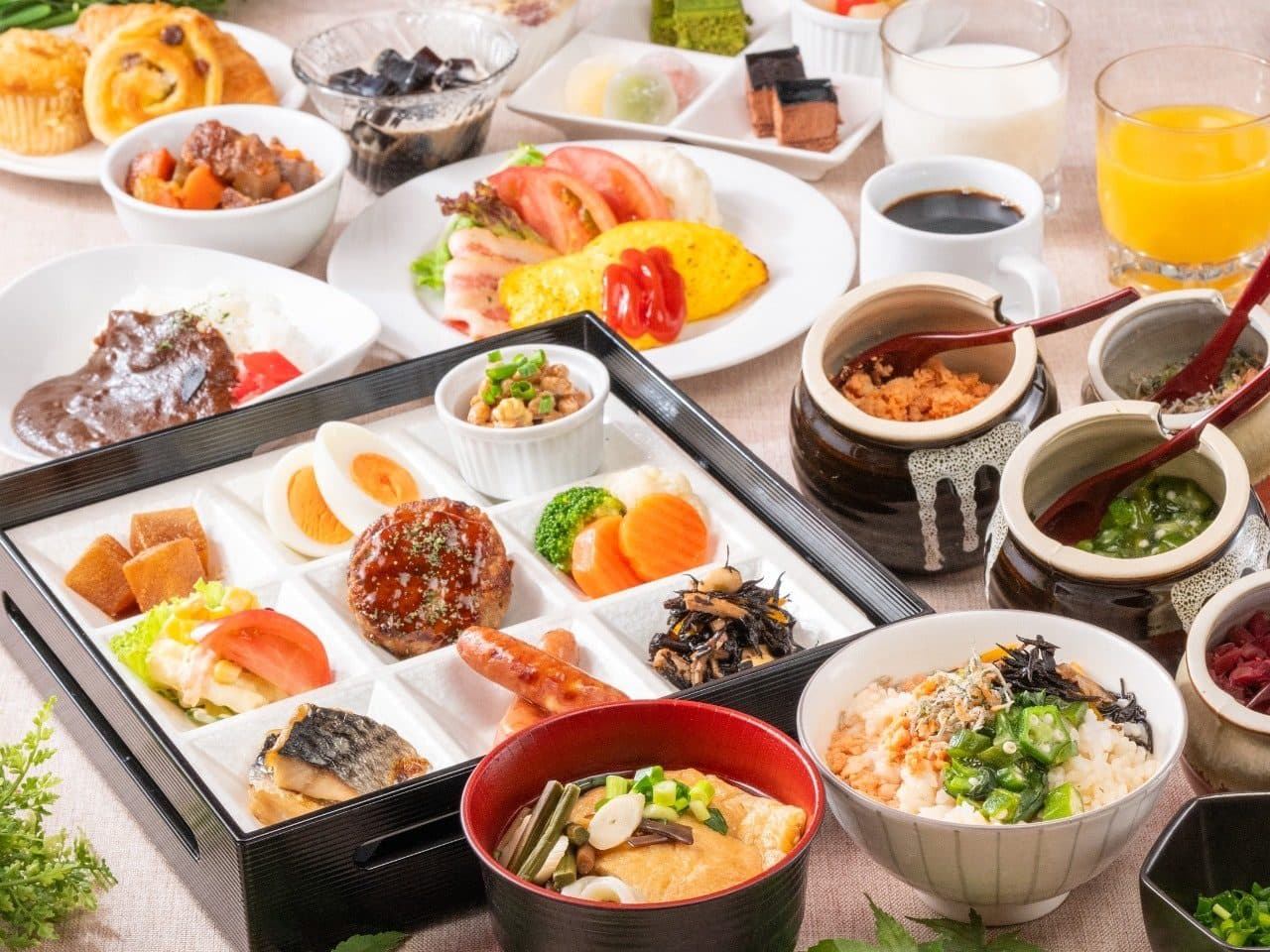 오차즈케 바 조식 뷔페