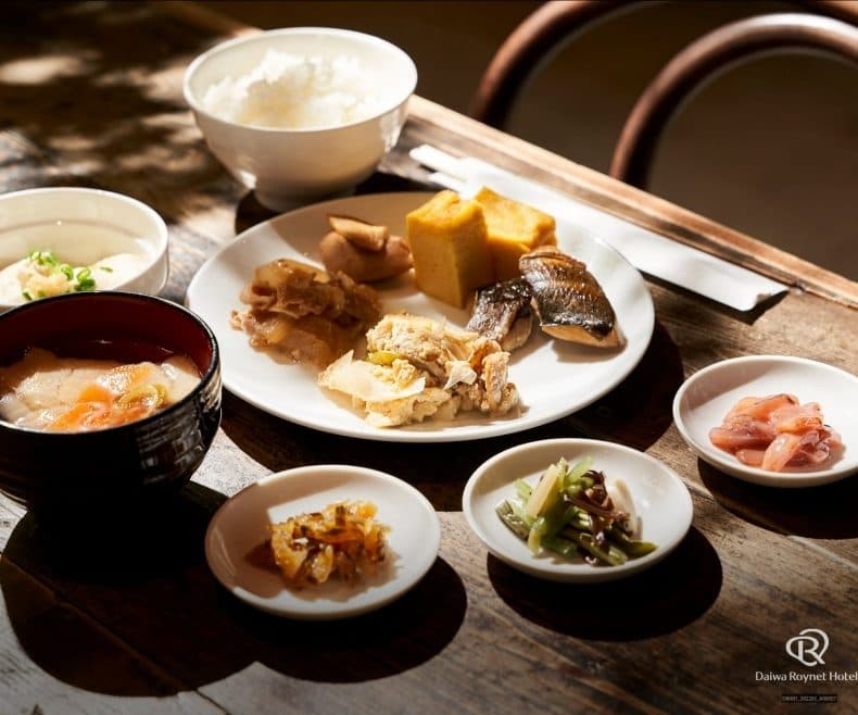 Aomori-style breakfast buffet
