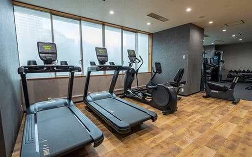 Free 24-hour gym