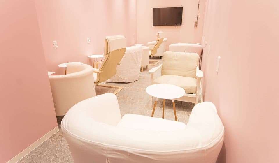 Basement lounge