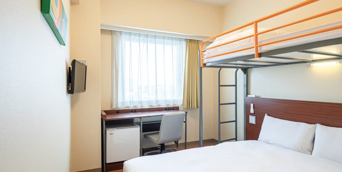 Family rooms with loft beds