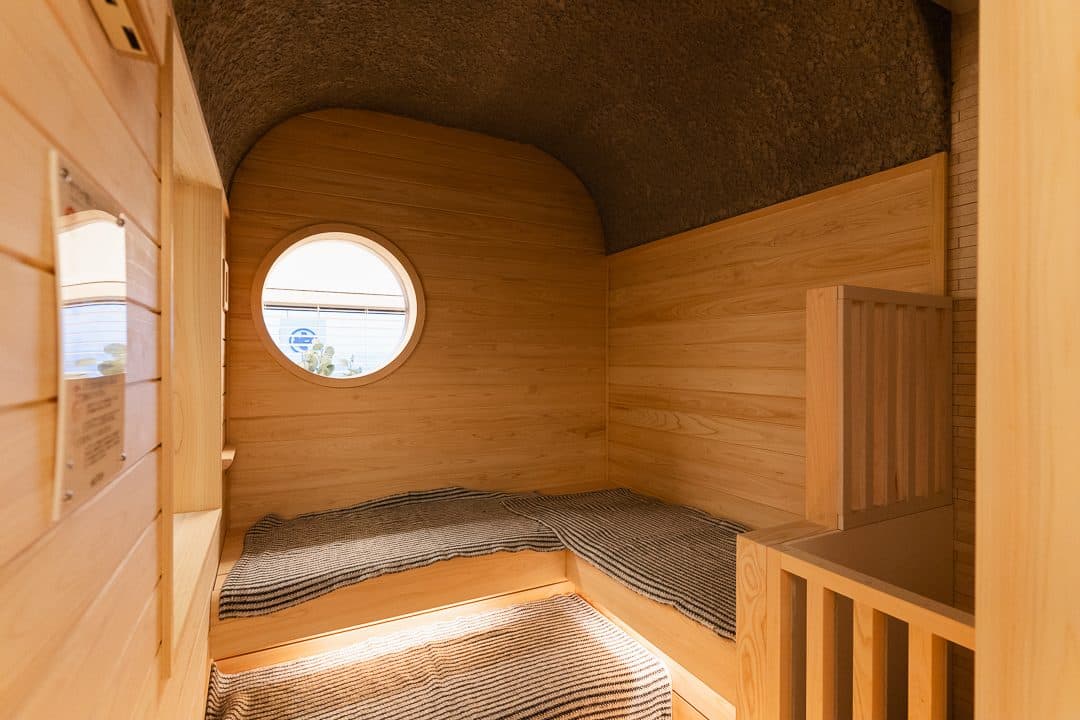 Rooms with private saunas