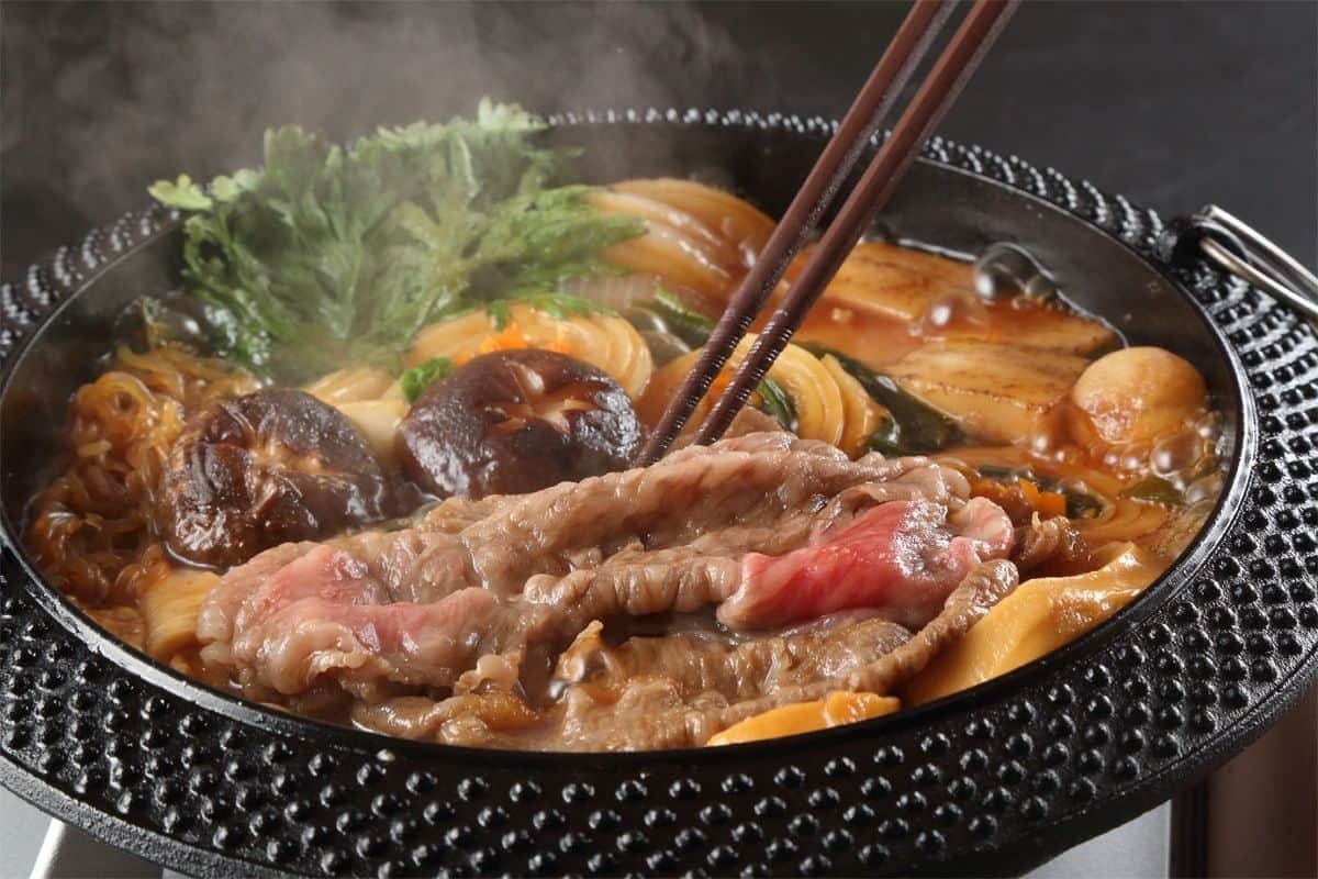 Matsusaka beef sukiyaki