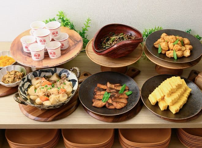 홋카이도 식재료 조식