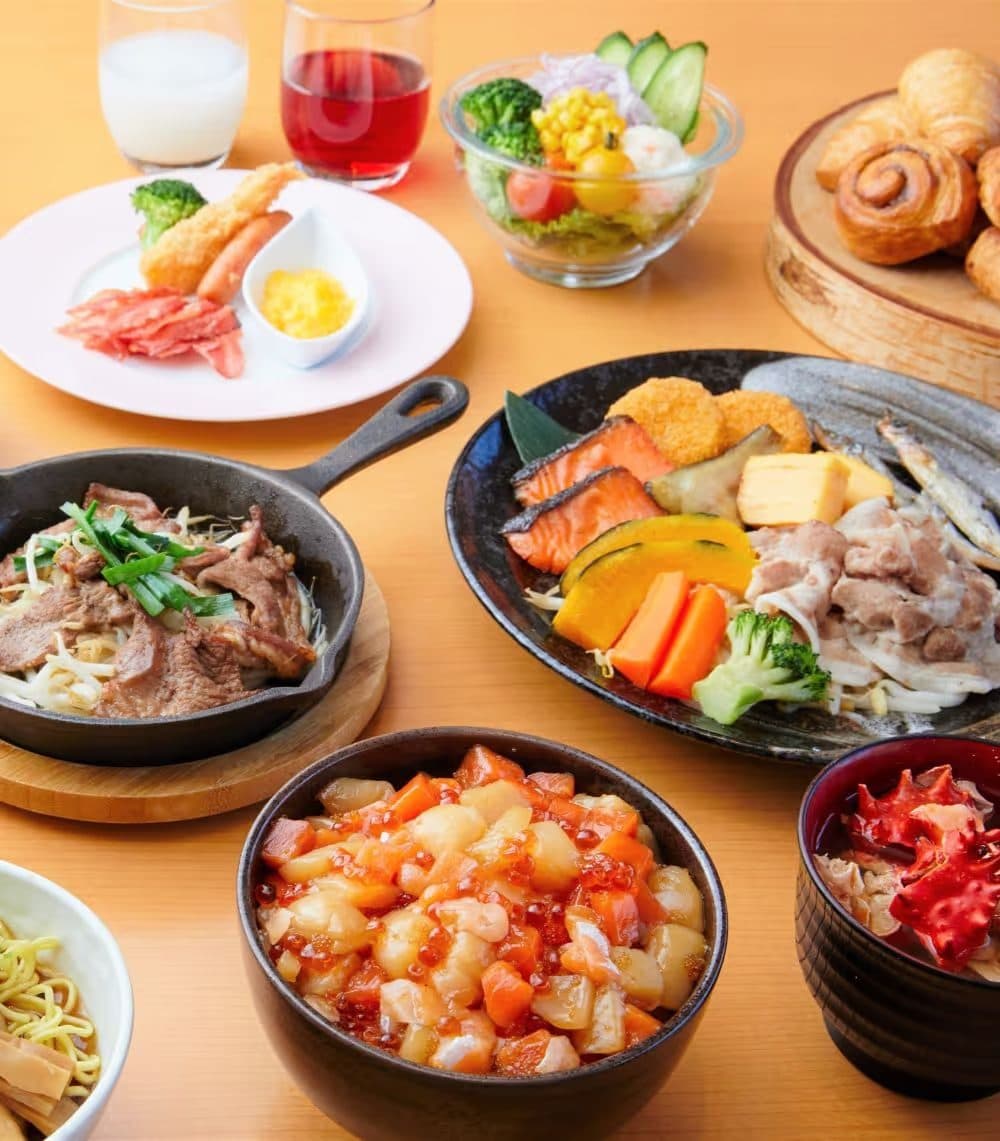 홋카이도 맛 조식 뷔페