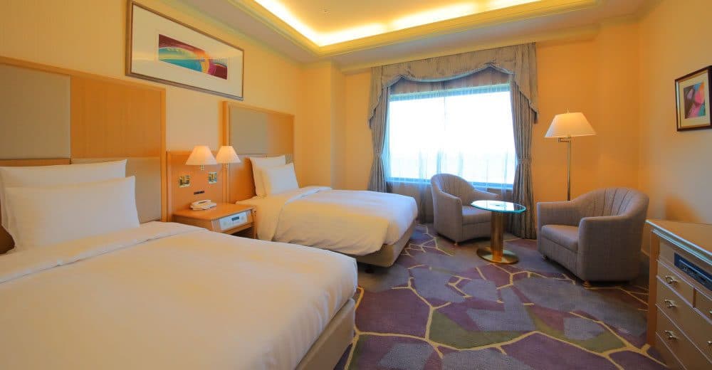 Top-floor ocean suites
