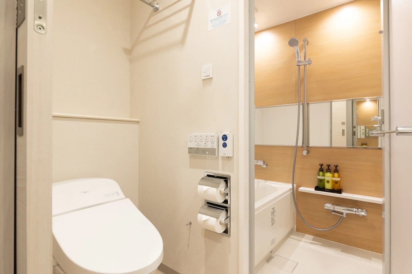 Doubles with separate bath