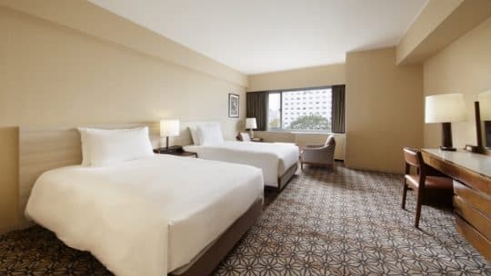 Rooms facing the garden
