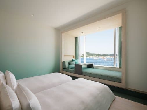 Strait view from every room