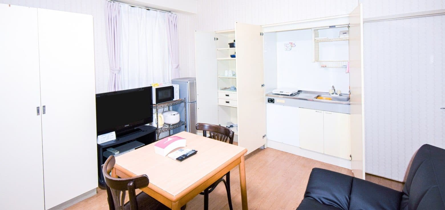 Mini kitchen in every room