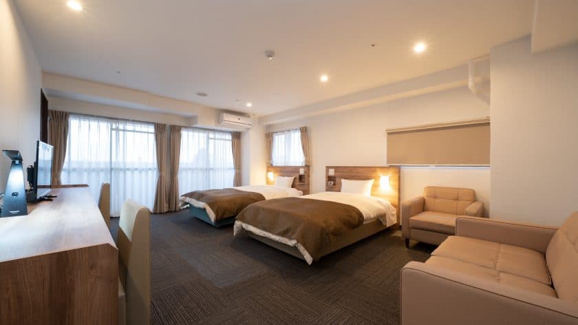 12 room types, solo to family