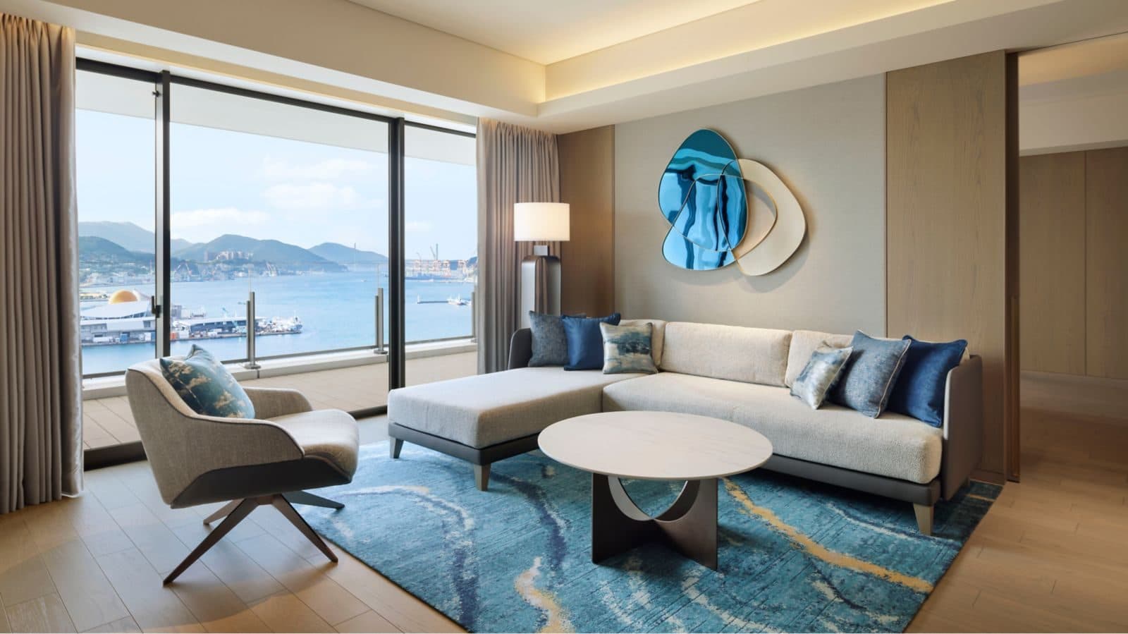 Suites with balconies