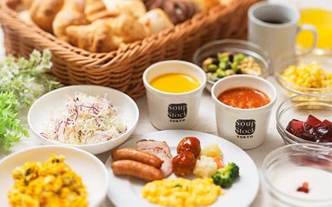 수프 스톡 도쿄 조식