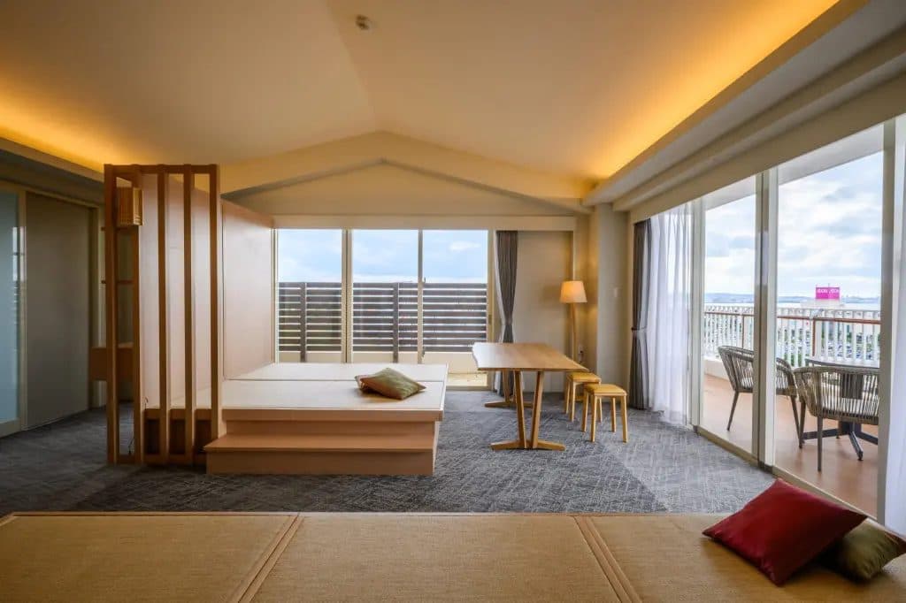 Tatami-stage rooms