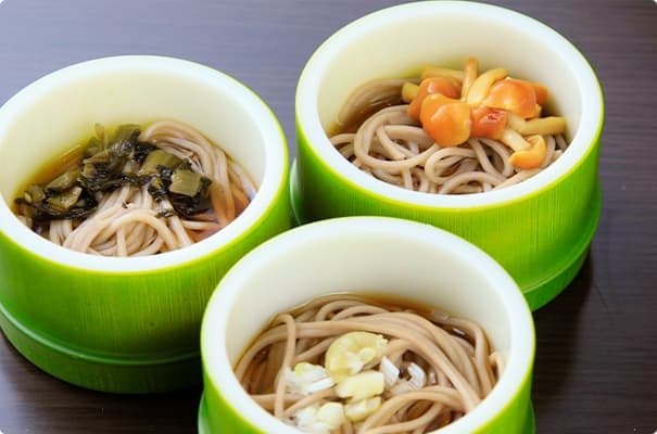 신슈 향토 음식 조식 뷔페