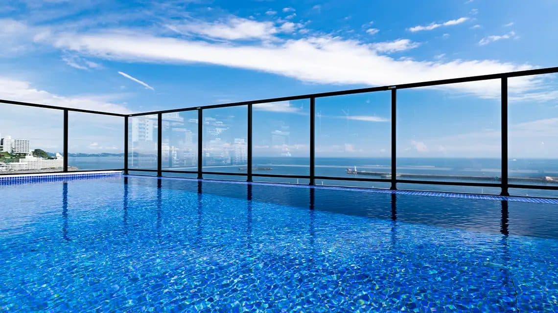 Ocean-view infinity pool