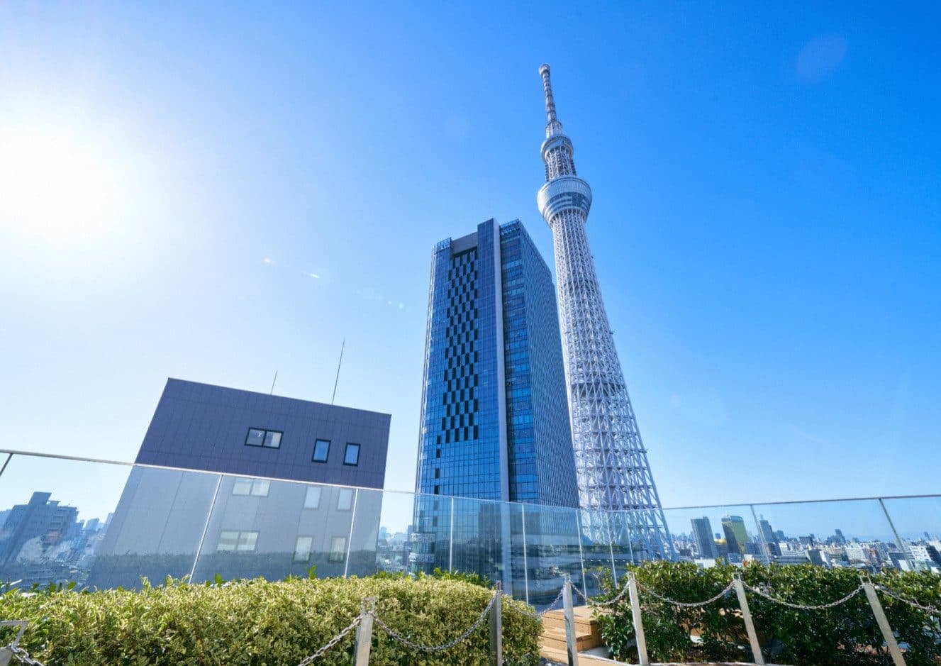 13th-floor Skytree terrace