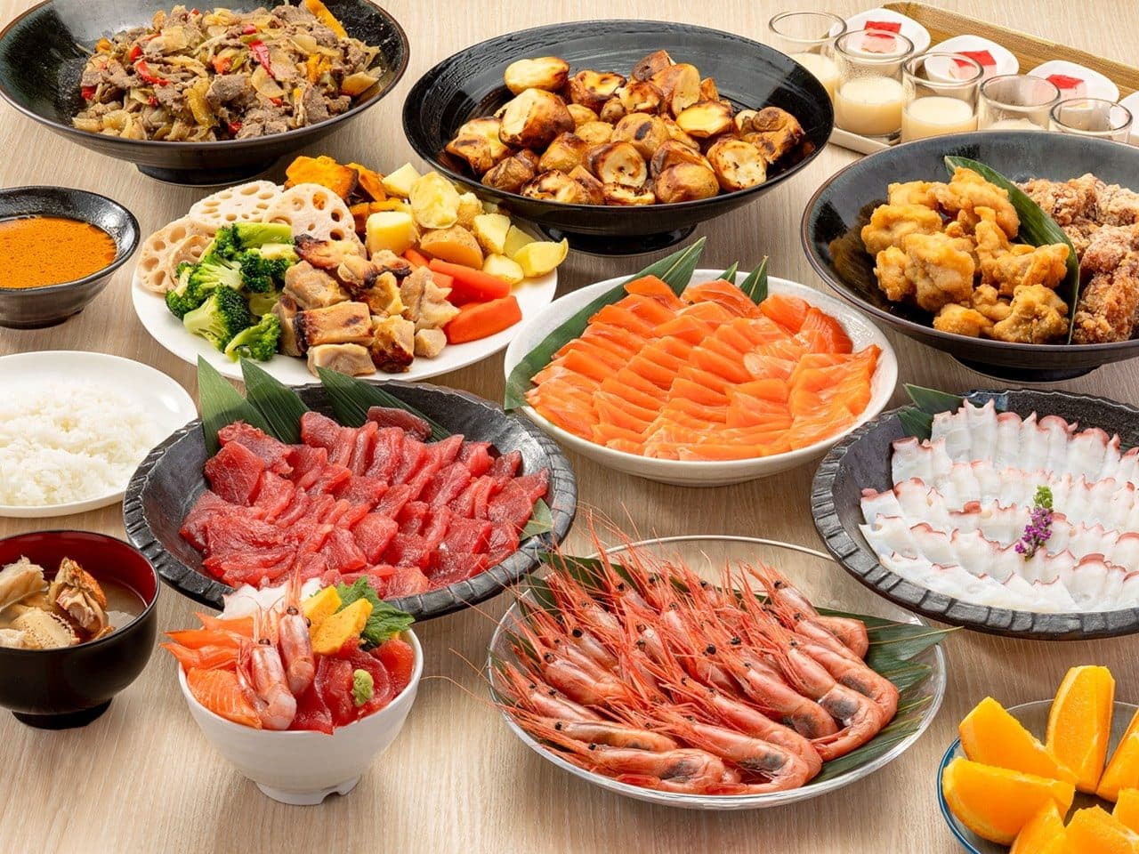 Hokkaido breakfast buffet