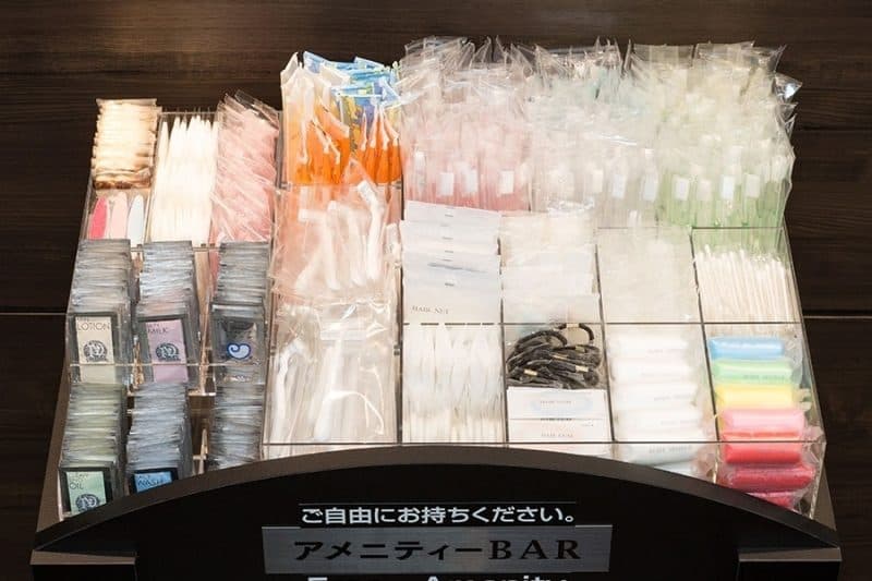 어메니티 바·베개 바