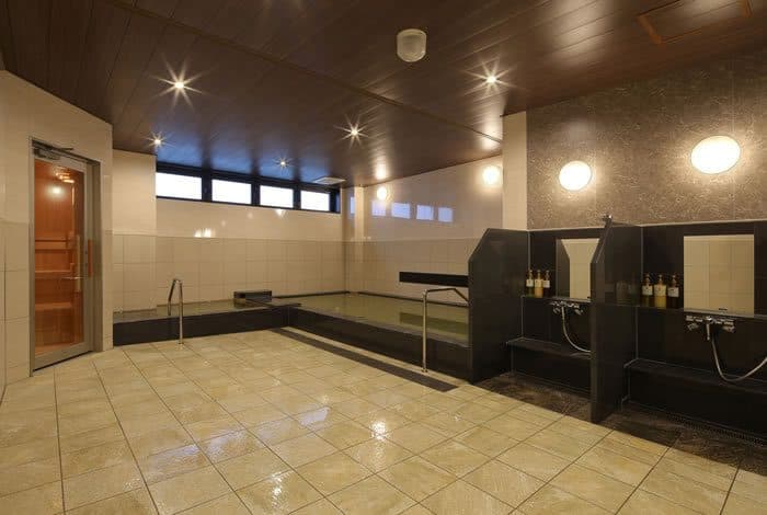 Baths with saunas