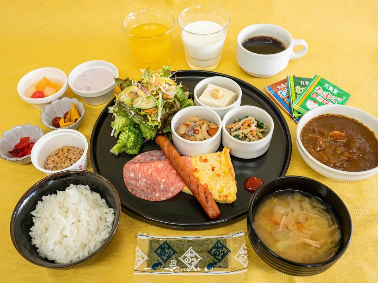 손수 만든 일일 정식 조식