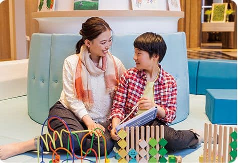 키즈 스페이스와 24시간 편의점