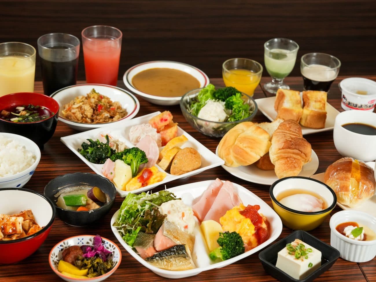 52-item breakfast buffet